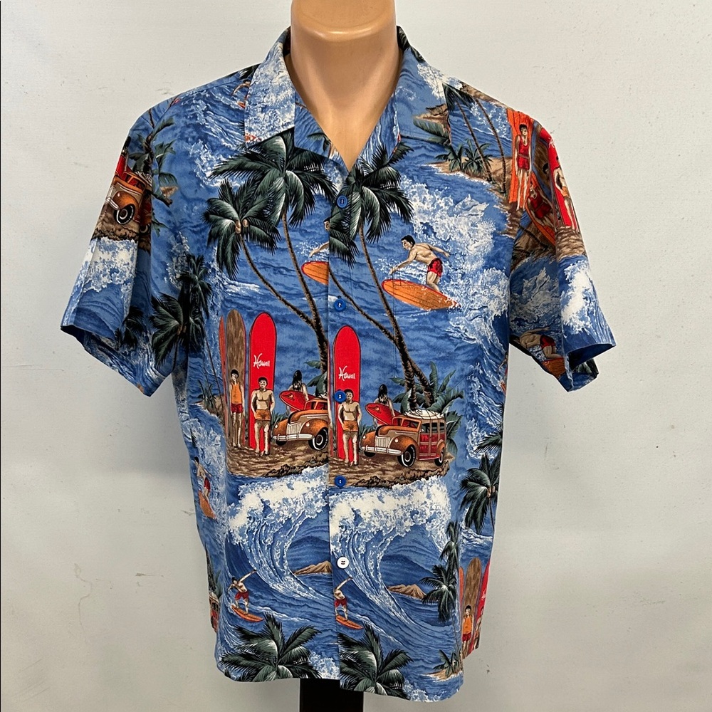 RJC Short sleeve Hawaiian shirt.  L